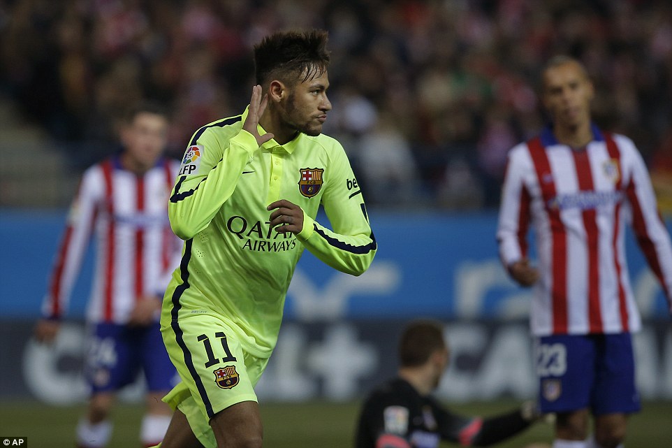 Луис Энрике признался, почему решил убрать Неймара с поля