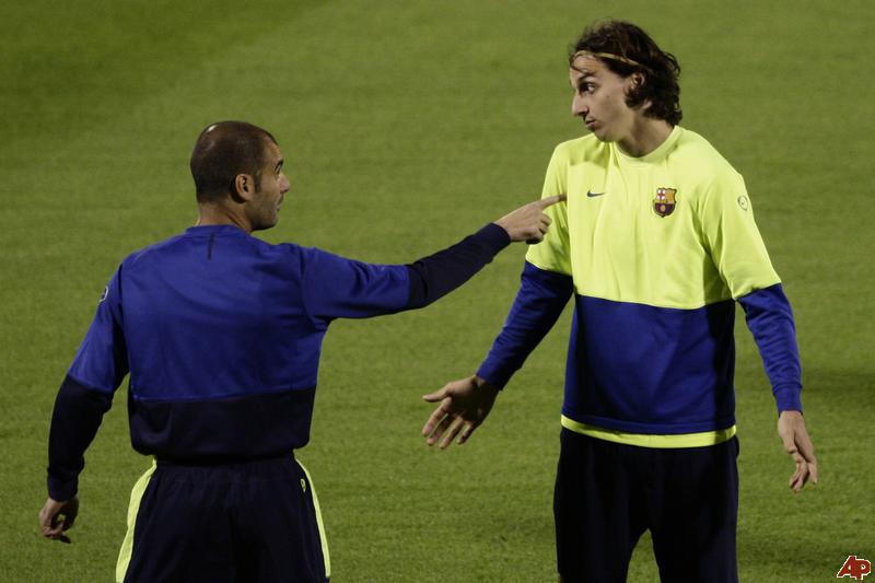 Ибрагимович: Гвардиола – трус и худший тренер в моей карьере