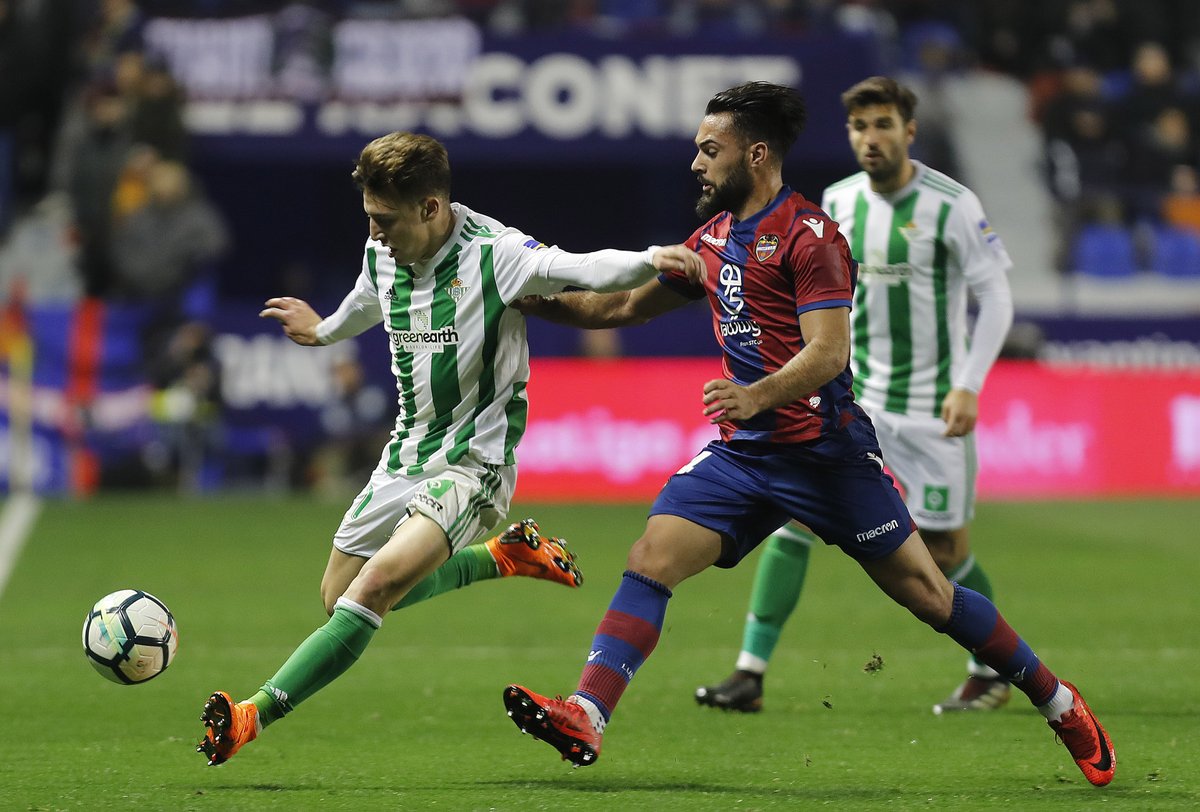 \"Бетис\" в гостях обыграл \"Леванте\"