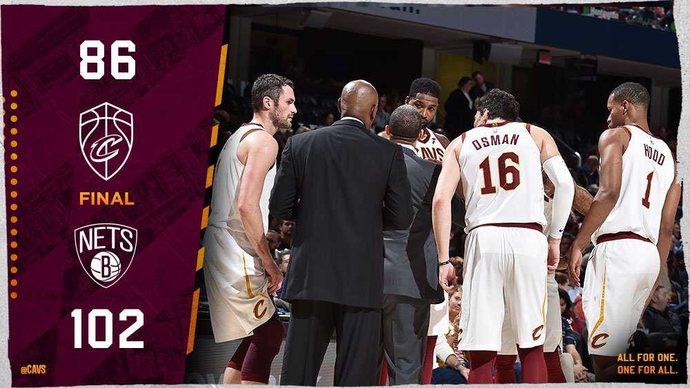 \"Кливленд\" крупно проиграл \"Бруклину\"