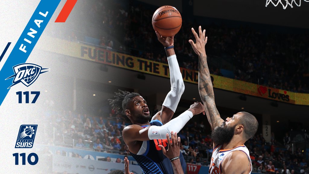 \"Оклахома\" отпраздновала первую победу в сезоне