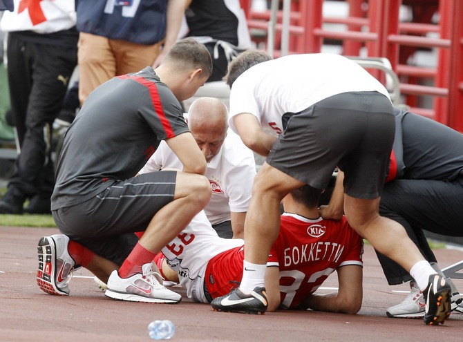 Боккетти выбыл на длительной срок