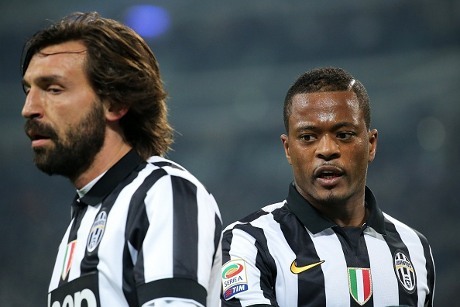 Эвра отдал дань уважения Пирло