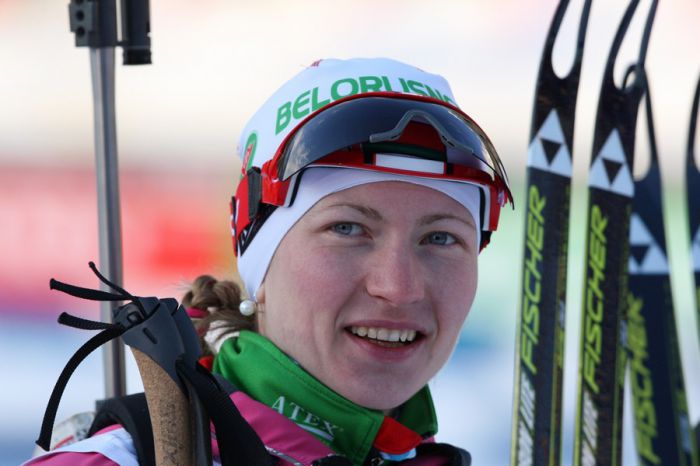 Домрачева выиграла \"золото\" ОИ-2014