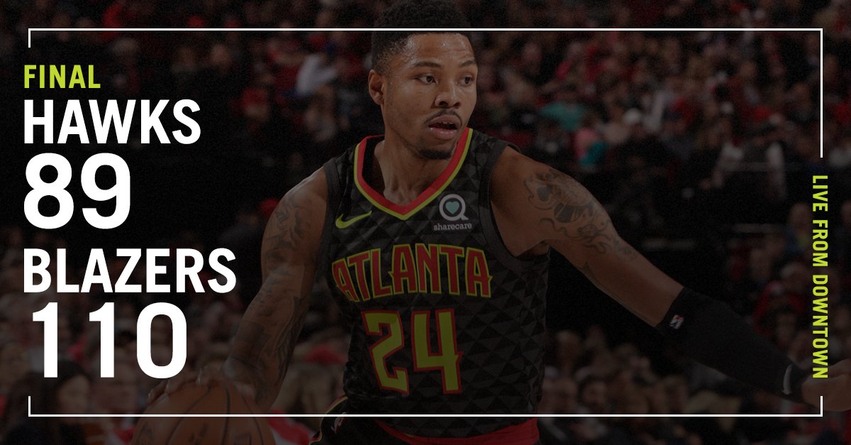 \"Портленд\" без проблем разобрался с \"Атлантой\"