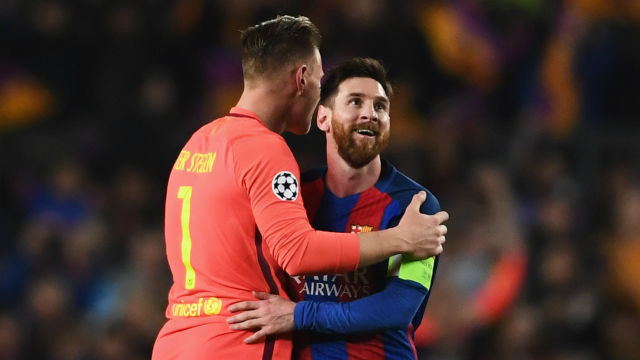 Вальверде рассказал о здоровье тер Штегена и Месси