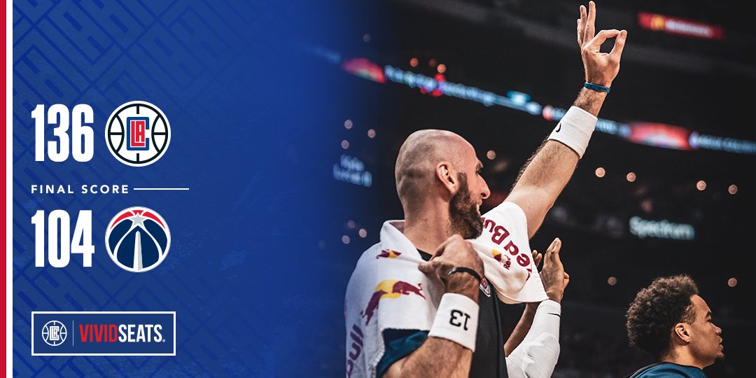 \"Клипперс\" не оставили шансов \"Вашингтону\"