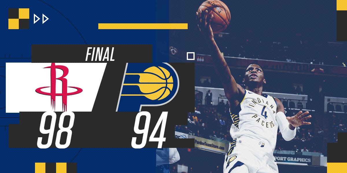 \"Индиана\" потерпела поражение от \"Хьюстона\"