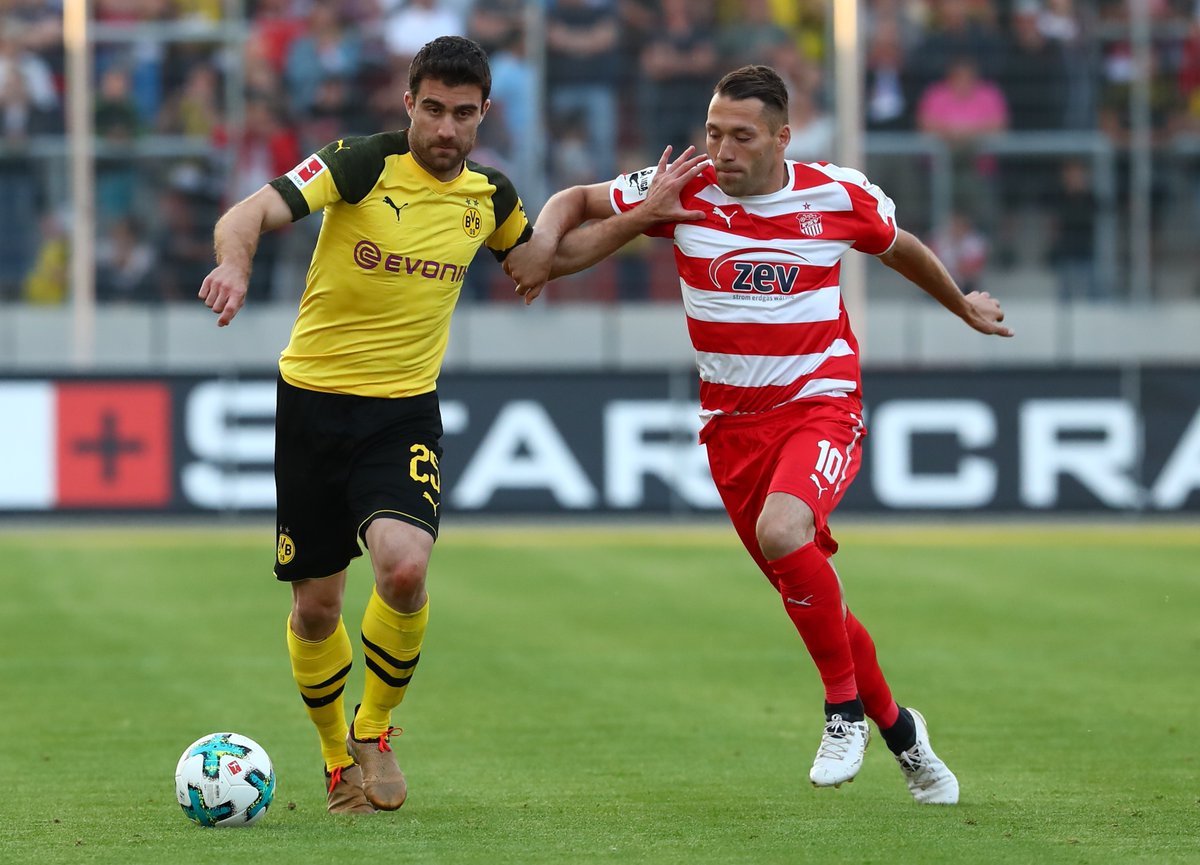 Сократис подвел итоги сезона для \"Боруссии\"