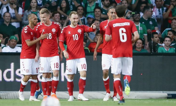 Дания дожала Мексику в концовке матча