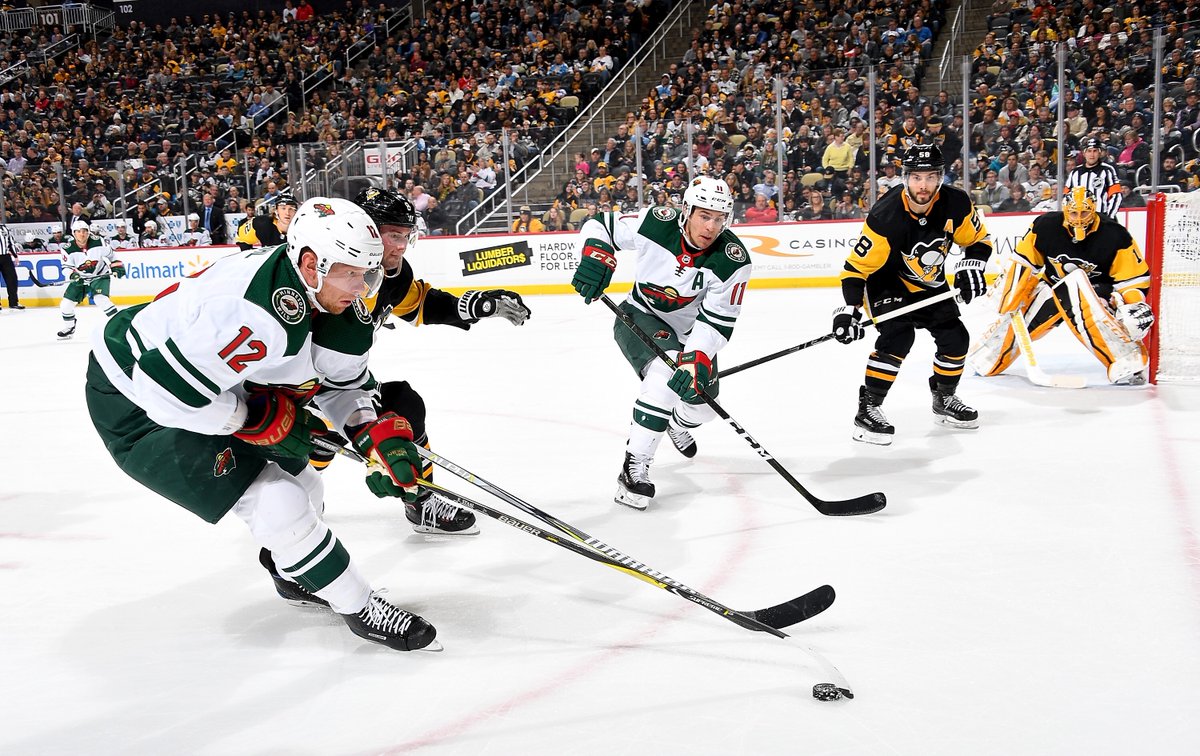 Малкин помог \"Питтсбургу\" обыграть \"Миннесоту\"