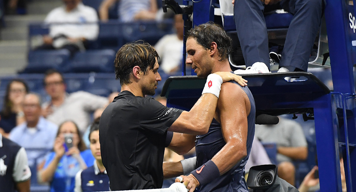 Феррер отказался продолжать матч с Надалем