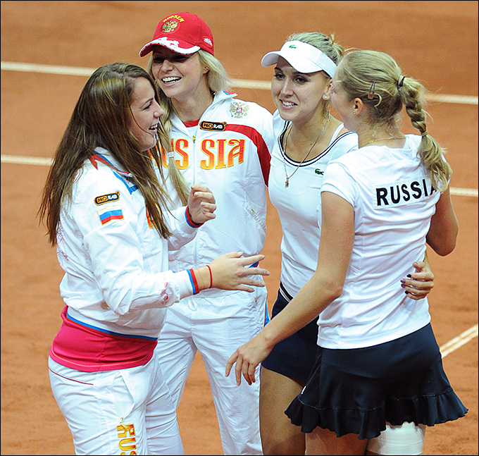 Россия вышла в финал Кубка Федераций