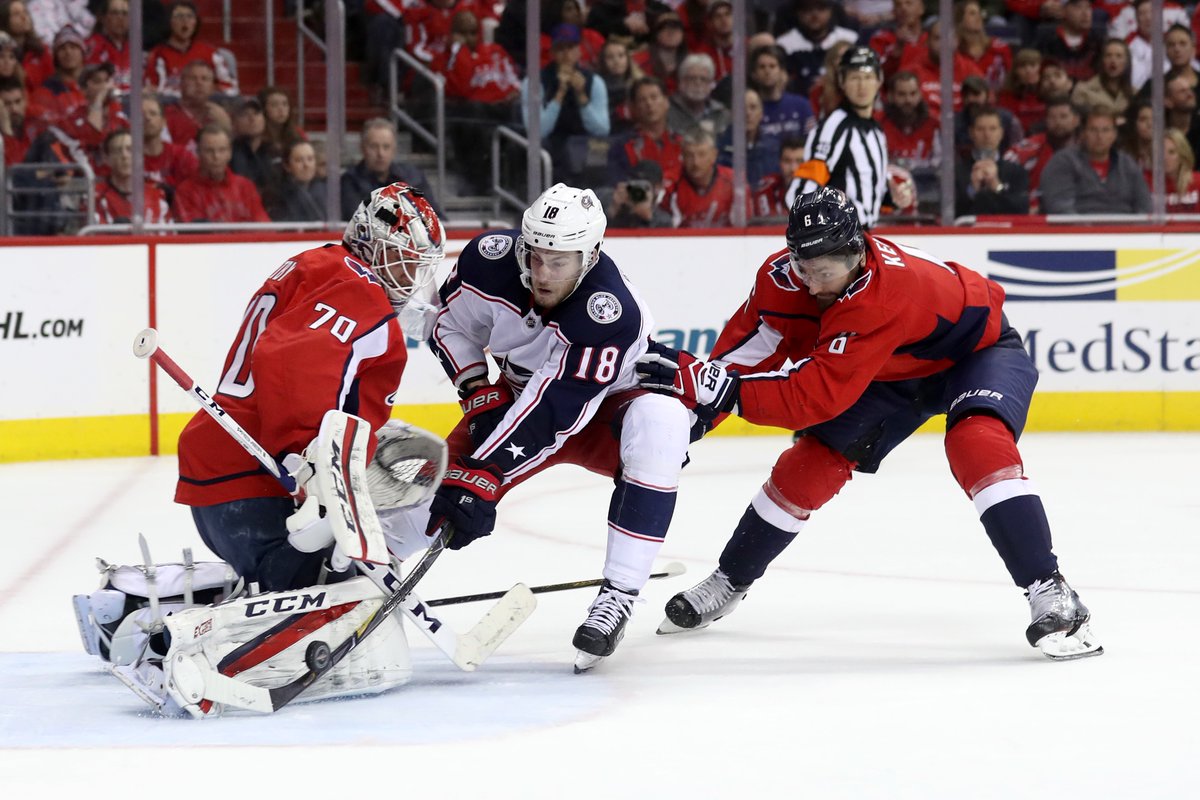 \"Коламбус\" переиграл \"Вашингтон\" в овертайме