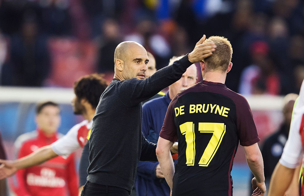 Гвардиола сообщил, что Де Брюйне сыграет с \"МЮ\"