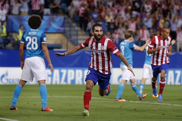 \"Атлетико\" безоговорочно переиграл питерцев