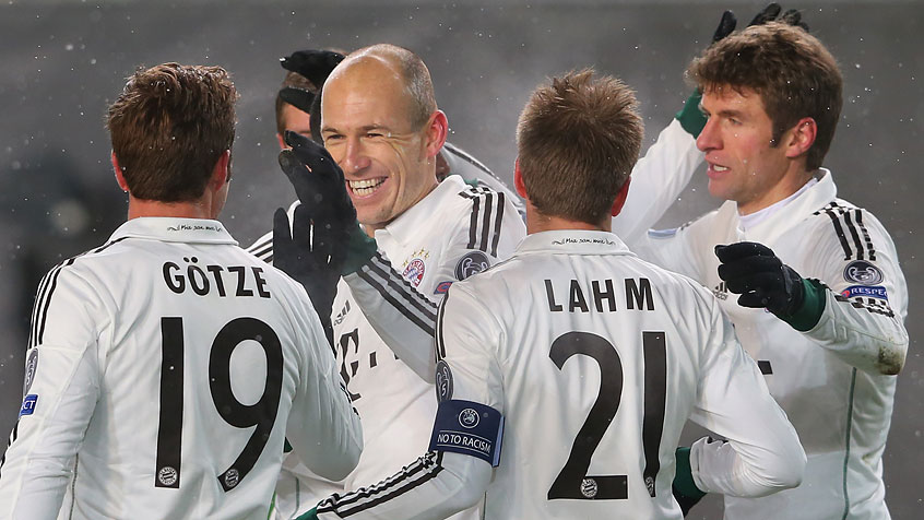 \"Бавария\" без проблем обыгрывает \"армейцев\"