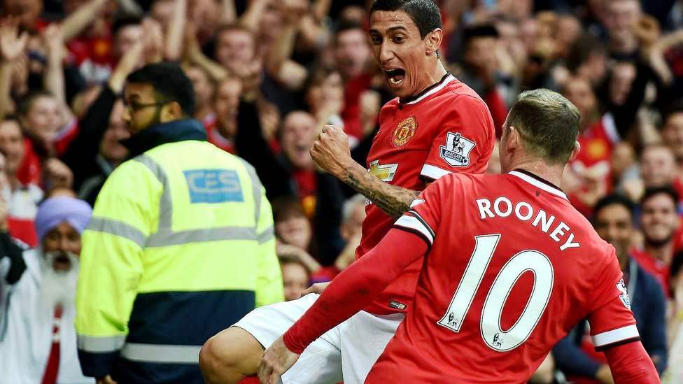 Ди Мария: играть с Руни - одно удовольствие