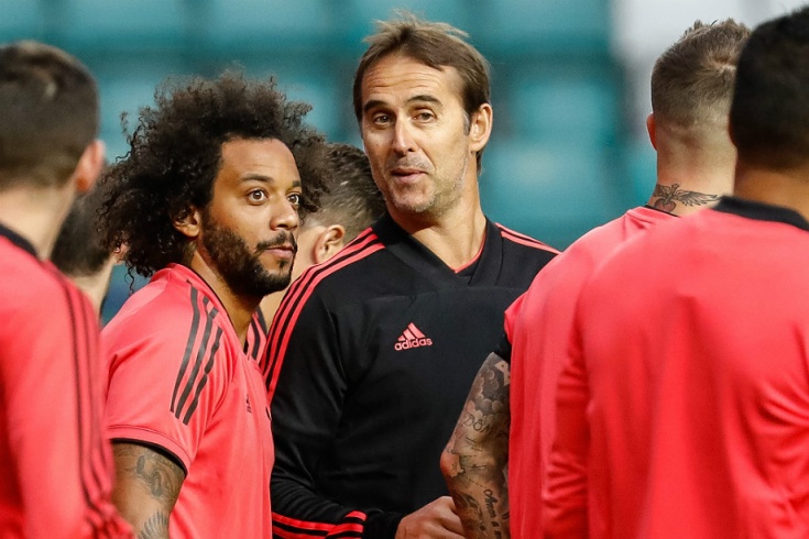 Марсело выразил поддержку Лопетеги