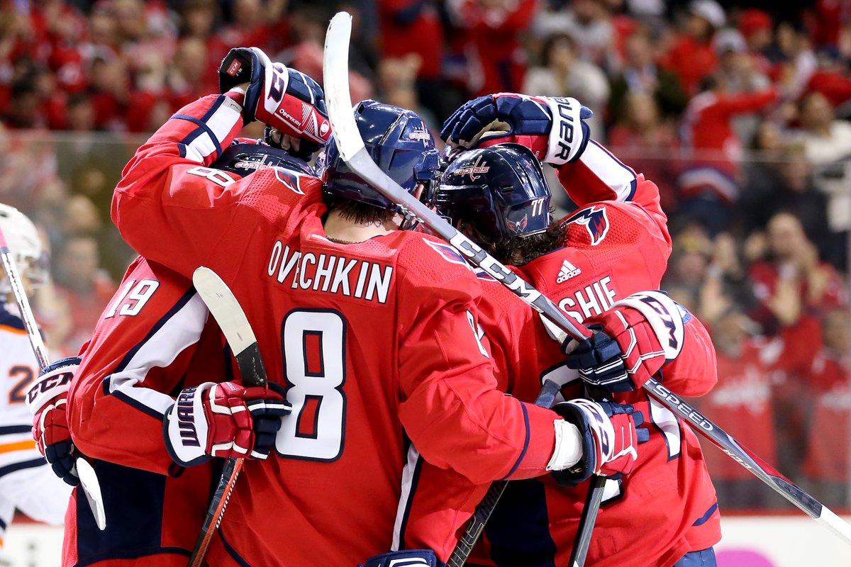 Гол Овечкина помог \"Вашингтону\" одолеть \"Эдмонтон\"