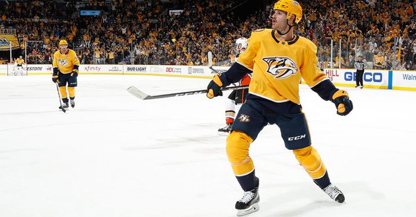 \"Нэшвилл\" уверенно разобрался с \"Анахаймом\"