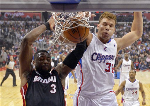 Уэйд и Гриффин стали MVP недели в НБА