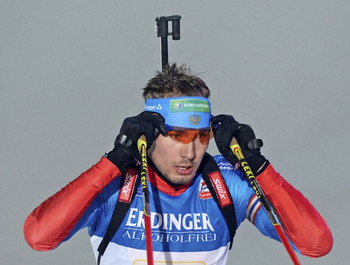 Антон Шипулин был лучшим в гонке преследования в Тюмени