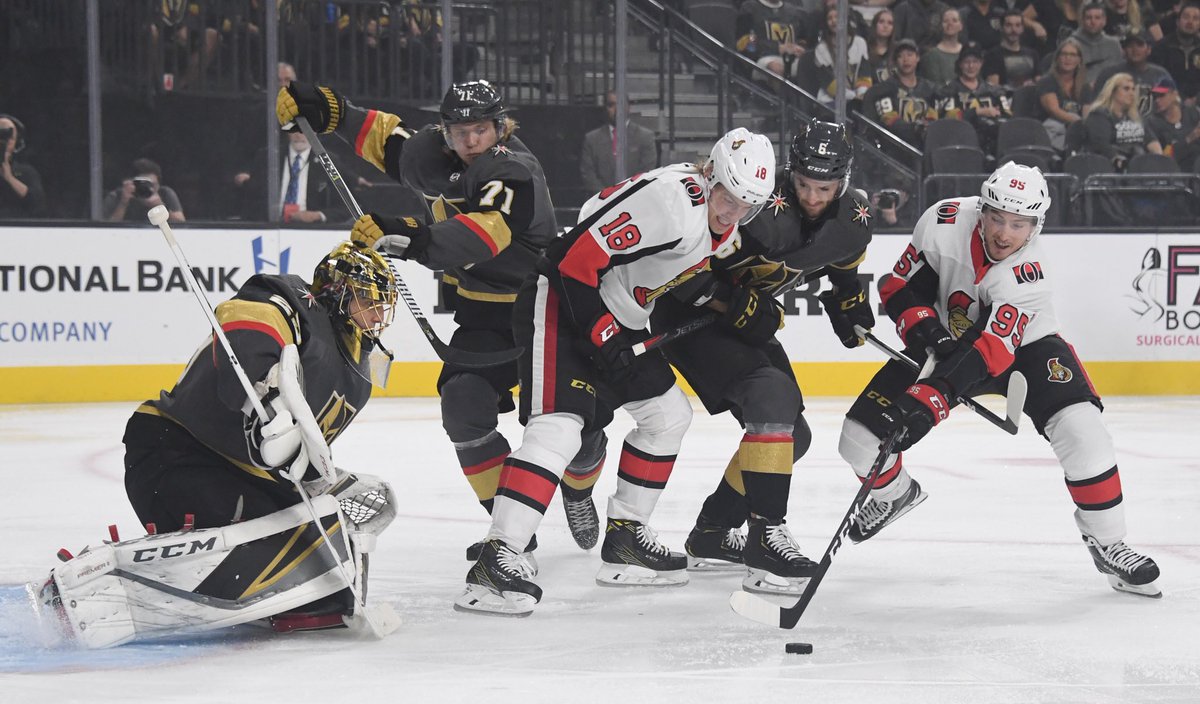 \"Оттава\" в гостях проиграла \"Вегасу\"