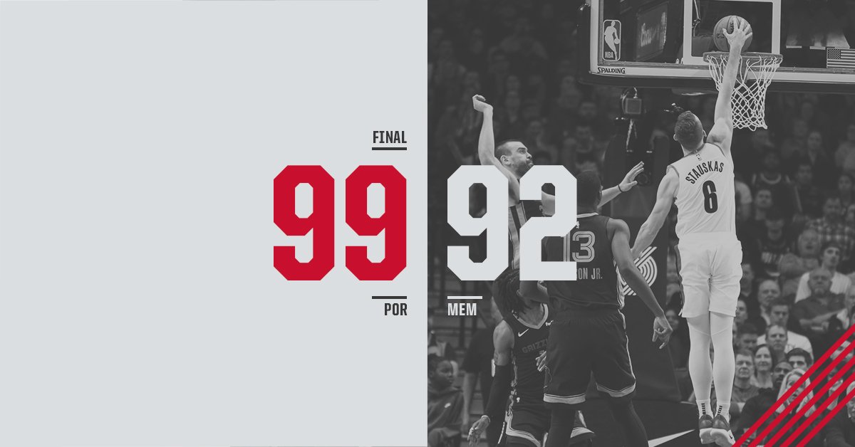 \"Портленд\" взял верх над \"Мемфисом\"