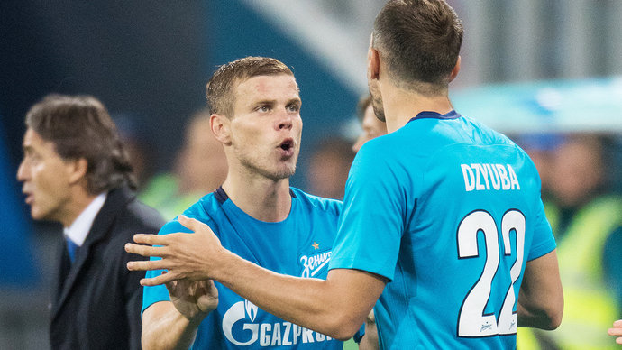 Кокорин поздравил Дзюбу с днем рождения