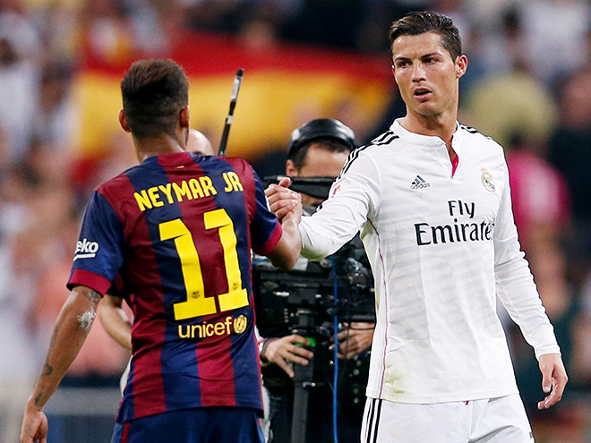 Неймар на стороне Роналду