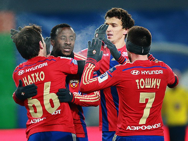 ЦСКА разгромил \"Уфу\"