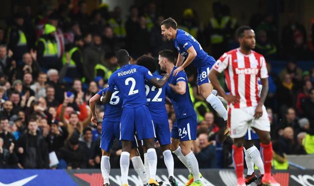 \"Челси\" разгромил \"Сток Сити\"