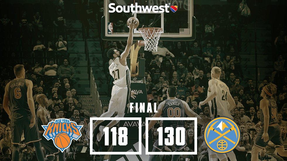 \"Денвер\" уверенно победил \"Нью-Йорк\"