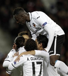 \"Валенсия\" победила \"Хетафе\" 