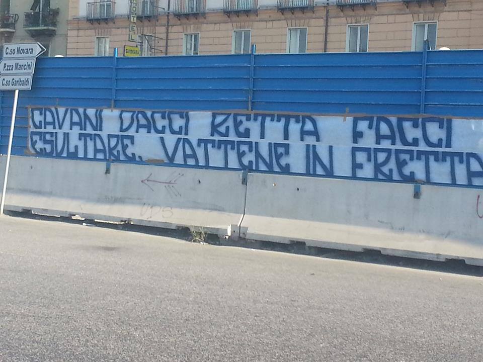 Болельщики \"Наполи\" выразили недовольство словами Кавани