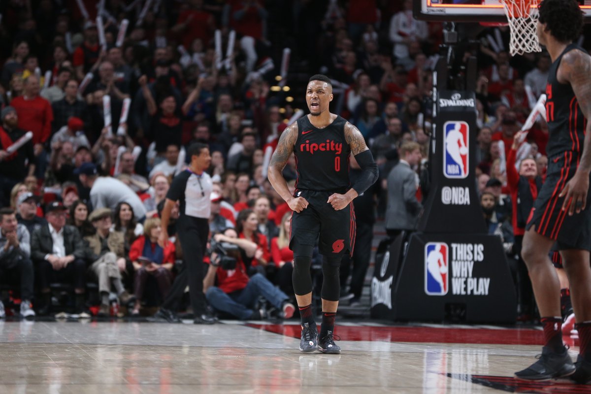 \"Портленд\" нанес поражение \"Юте\"