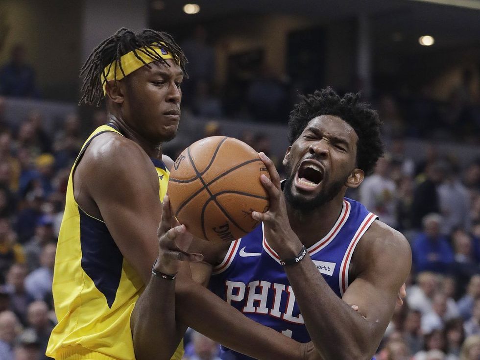 \"Индиана Пэйсерс\" дома проиграла \"Филадельфии Сиксерз\"