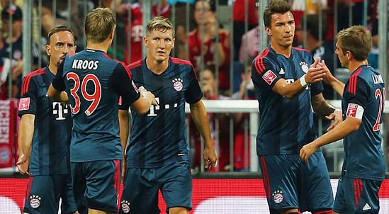 \"Бавария\" обыграла \"Сан-Пауло\" и сыграет с \"Манчестер Сити\" в финале Audi Cup