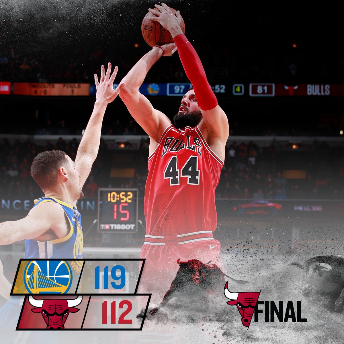 \"Голден Стэйт\" в гостях обыграл \"Чикаго\"