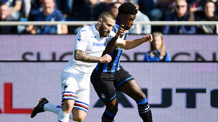 \"Аталанта\" уступила \"Сампдорие\"