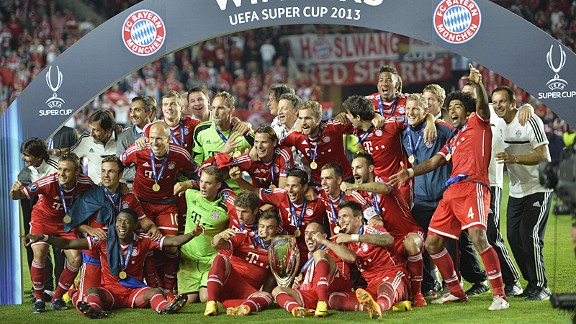 \"Мюнхенцы\" выиграли первый Суперкубок Европы для Германии