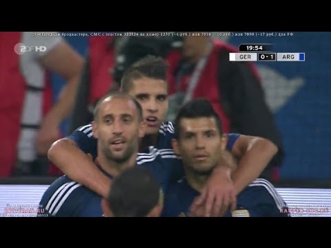 0:1 - Гол Агуэро