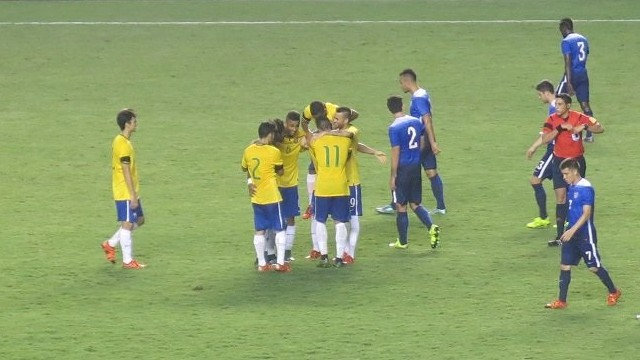 Бразилия до 23 - США до 23. Обзор матча