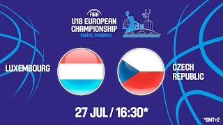 Люксембург до 18 - Чехия до 18. Обзор матча