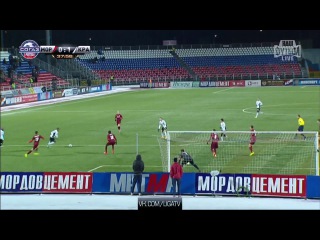 Мордовия - Краснодар. Обзор матча
