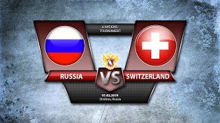 Россия жен - Швейцария жен. Обзор матча