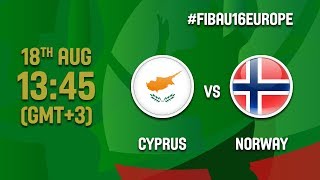 Кипр до 16 - Норвегия до 16. Обзор матча