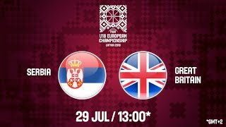 Сербия до 18 - Великобритания до 18. Обзор матча