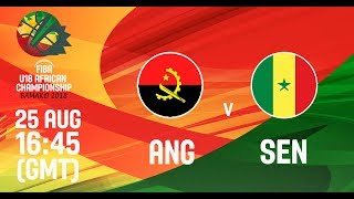 Ангола до 18 - Сенегал до 18. Обзор матча